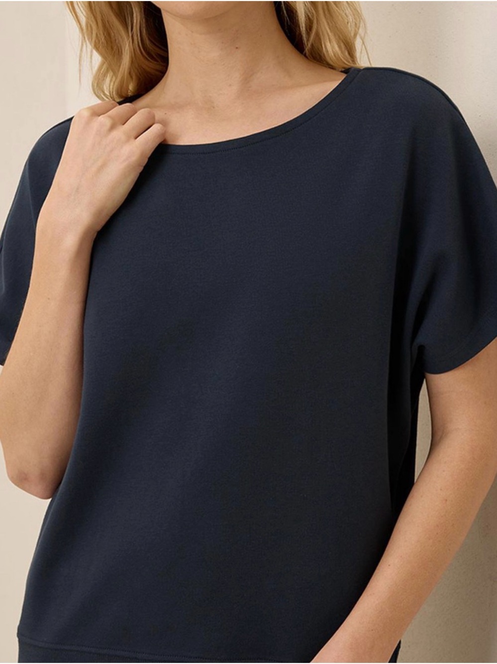 Pact Women's Organic Cotton Airplane Dolman Top XL - Picture 2 of 9